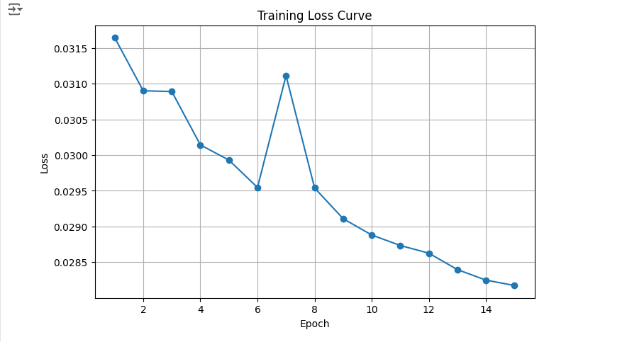 Training Loss Curve